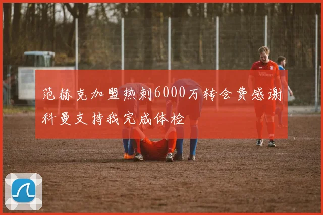 范赫克加盟热刺6000万转会费感谢科曼支持我完成体检